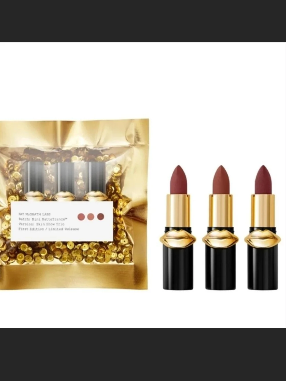Pat McGrath Mini Matte Lipstick Trio